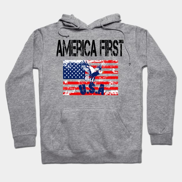 America first Hoodie by merysam